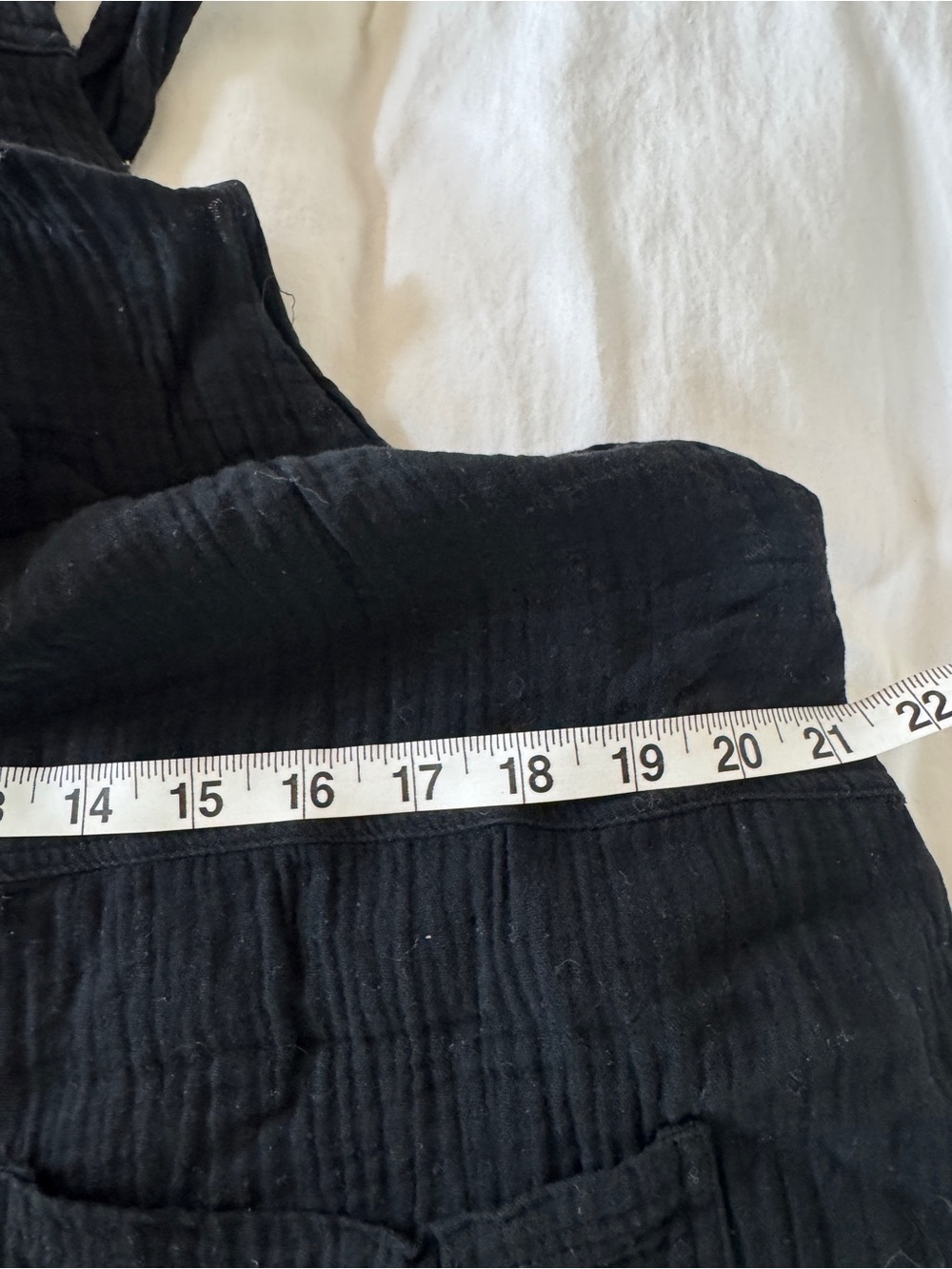 Casly Lamiit Wide Leg Bib Jumpsuit XL Black - Picture 6 of 7